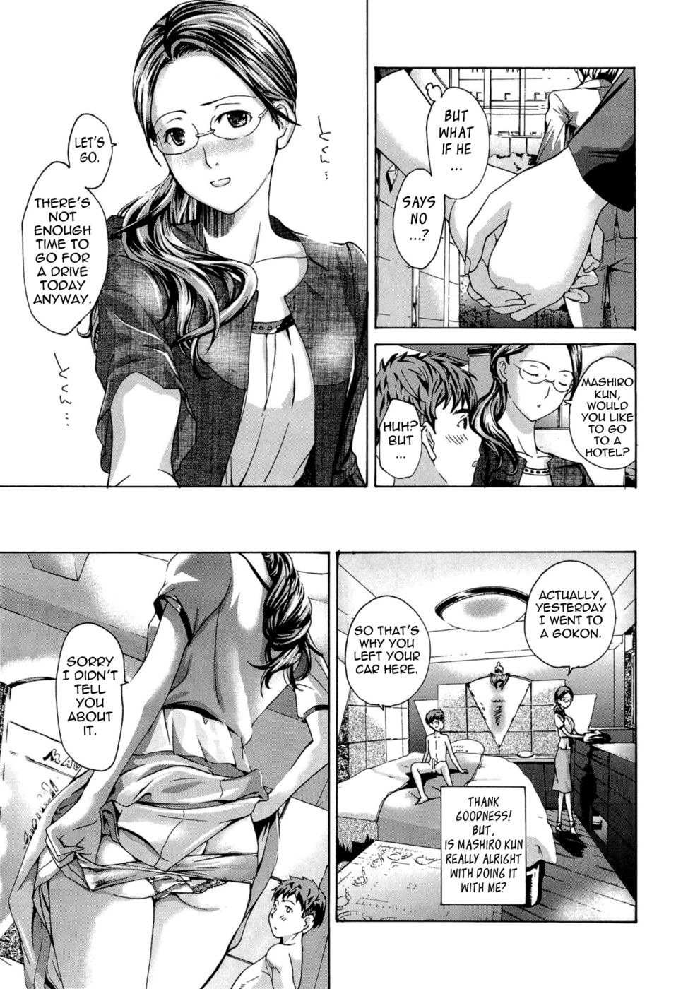 Hentai Manga Comic-Let's Go By Car!-Read-11